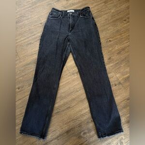 Abercrombie & Fitch The 90s Straight Ultra High Rise Curve Love